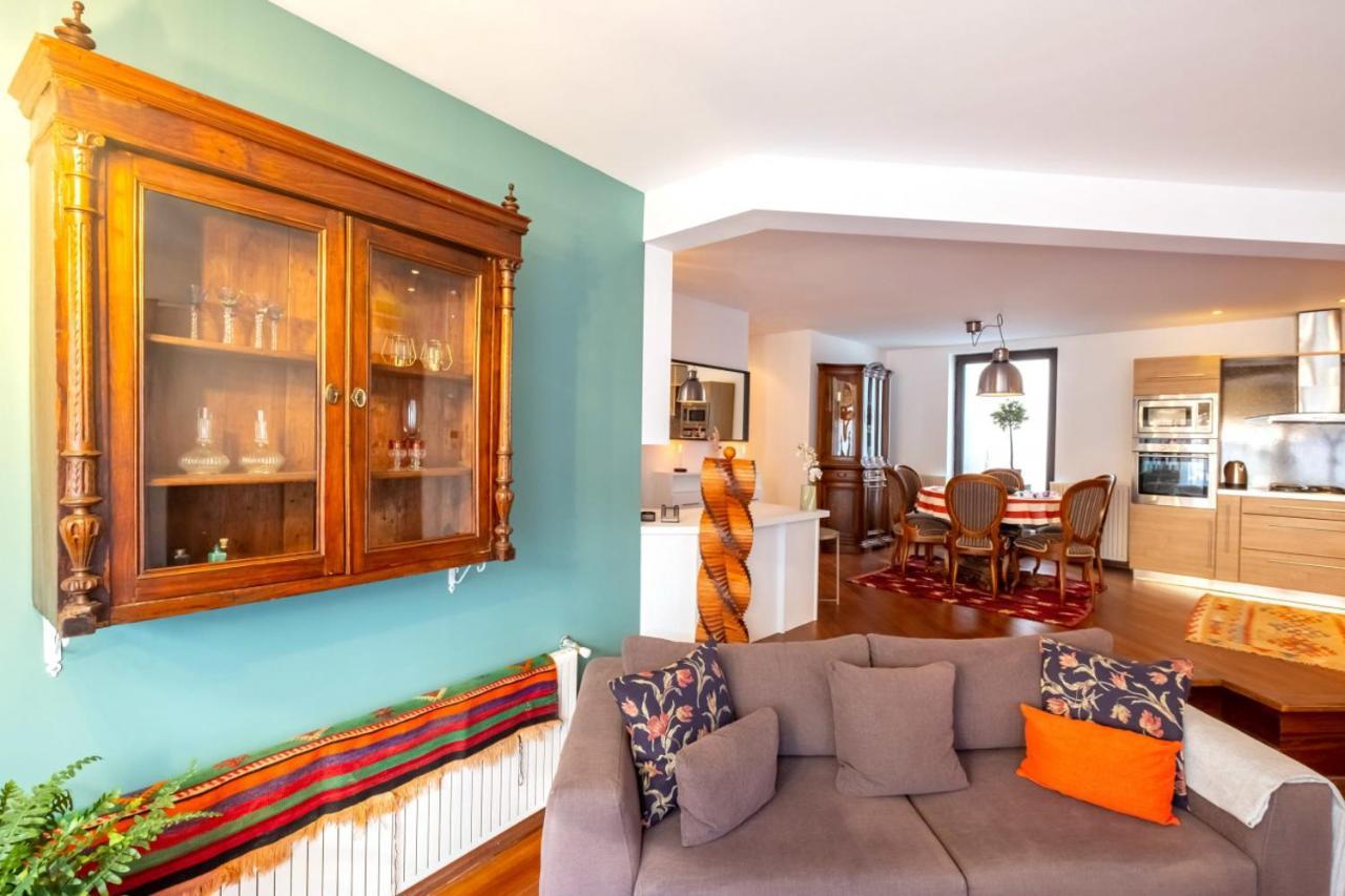 Апартаменты Flat With Terrace Near Istiklal Street Стамбул Экстерьер фото